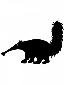 Anteater Stencil 1
