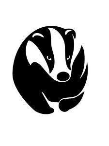 Badger Stencil 1