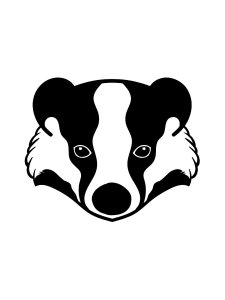 Badger Stencil 11