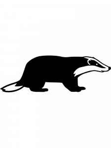Badger Stencil 9