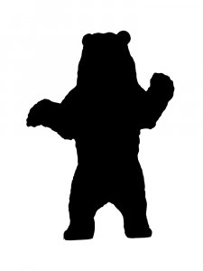 Bear Stencil 20