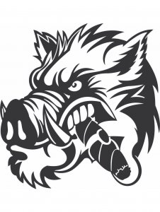 Boar Stencils 12