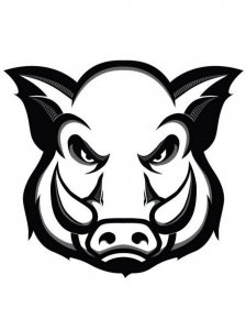 Boar Stencils 19