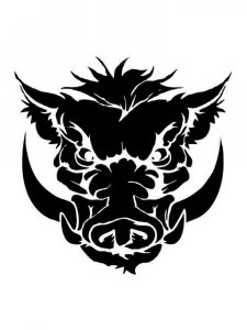 Boar Stencils 6