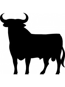 Bull Stencil 15