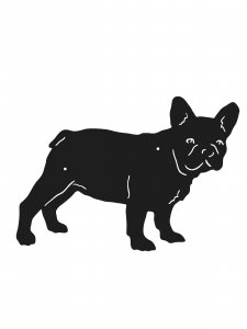 Bulldog Stencil 5