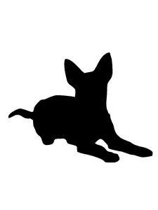 Chihuahua Stencil 14