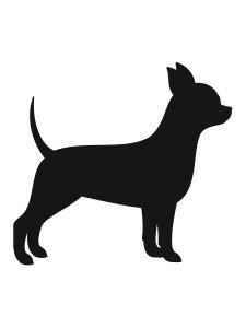 Chihuahua Stencil 2