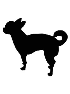 Chihuahua Stencil 7