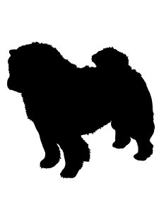 Chow Chow Stencil 3