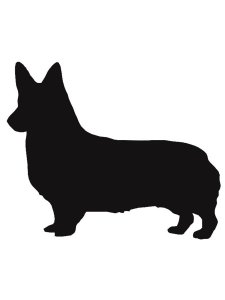 Corgi Stencil 12