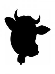 Cow Stencils 8