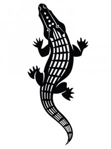 Crocodile Stencils 6