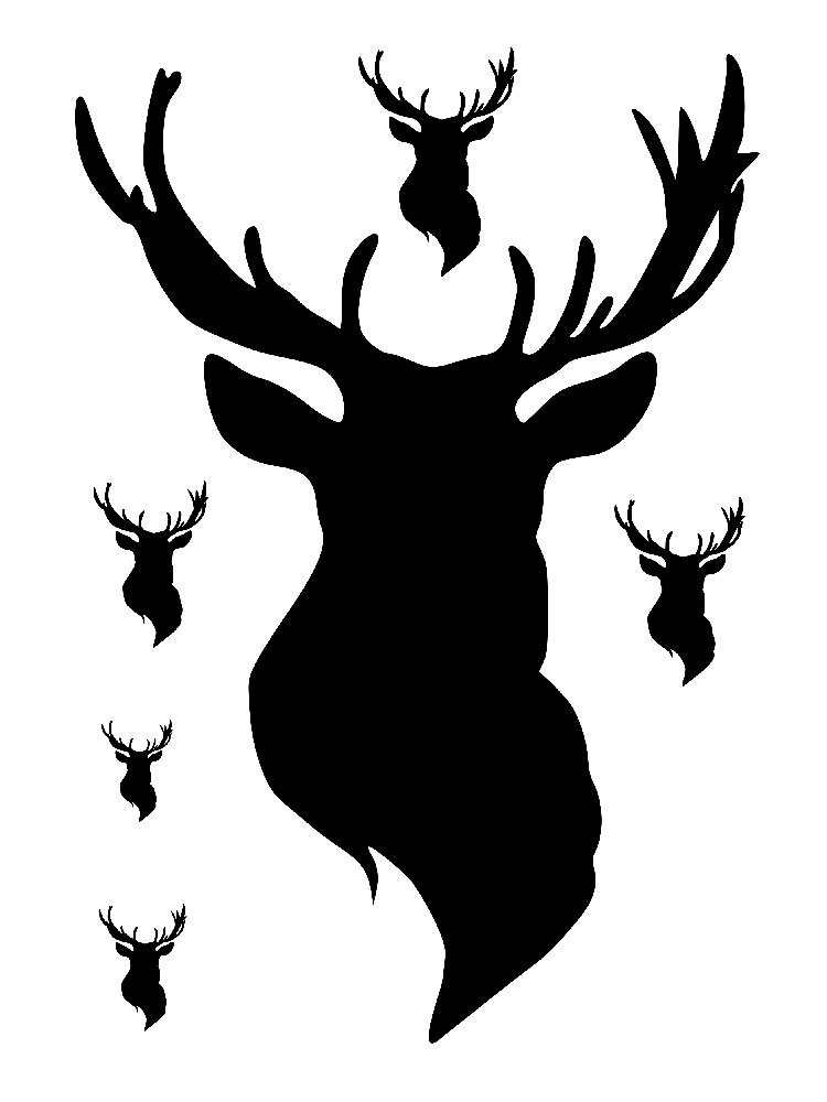 Free Printable Deer Stencils And Templates