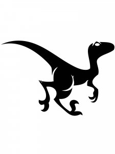 Dinosaur Stencil 10