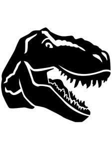Dinosaur Stencil 11