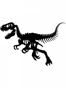 Dinosaur Stencil 12