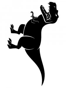 Dinosaur Stencil 14