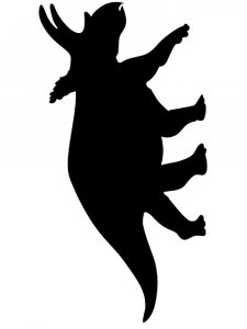 Dinosaur Stencil 16