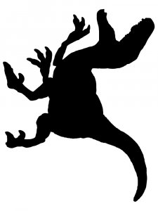 Dinosaur Stencil 17