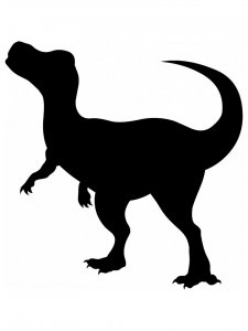 Dinosaur Stencil 18