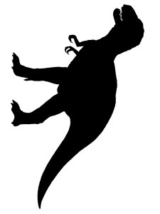 Dinosaur Stencil 2