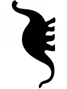 Dinosaur Stencil 23