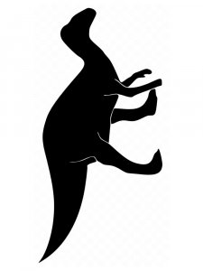 Dinosaur Stencil 27