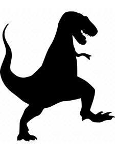 Dinosaur Stencil 28