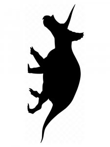 Dinosaur Stencil 29