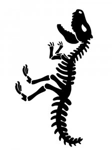 Dinosaur Stencil 3