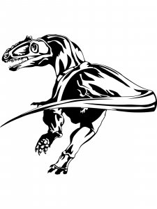 Dinosaur Stencil 36
