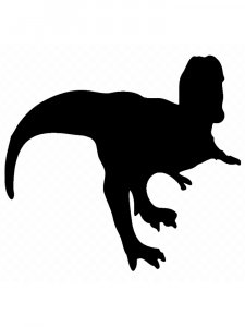 Dinosaur Stencil 39