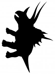Dinosaur Stencil 41