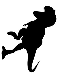 Dinosaur Stencil 42
