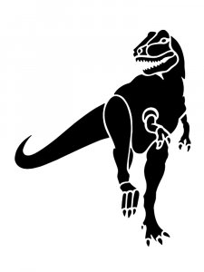 Dinosaur Stencil 44