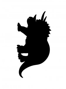 Dinosaur Stencil 45