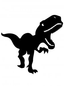 Dinosaur Stencil 46
