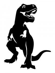 Dinosaur Stencil 47