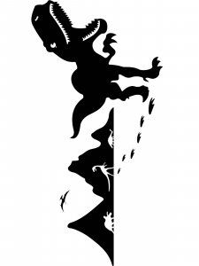 Dinosaur Stencil 5