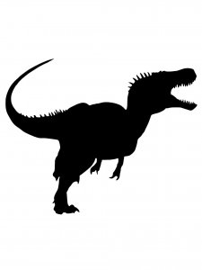 Dinosaur Stencil 6