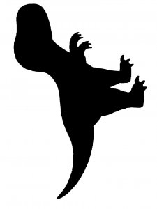 Dinosaur Stencil 8