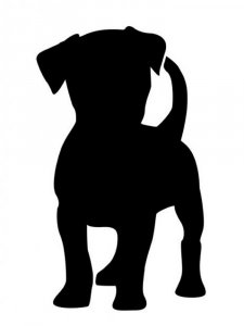 Dog Stencils 14