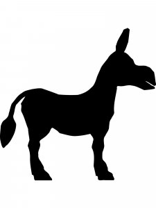 Donkey Stencil 6