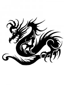 Dragon Stencils 4