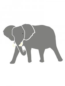 Elephant Stencils 7