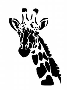 Giraffe Stencils 10