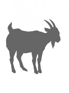 Goat Stencils 6