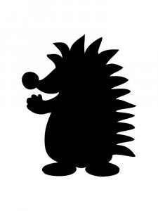 Hedgehog Stencils 4