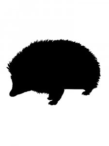 Hedgehog Stencils 6